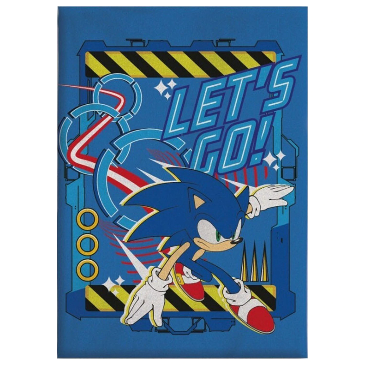 Sonic Let's Go deka 110x150cm fotografii produktu