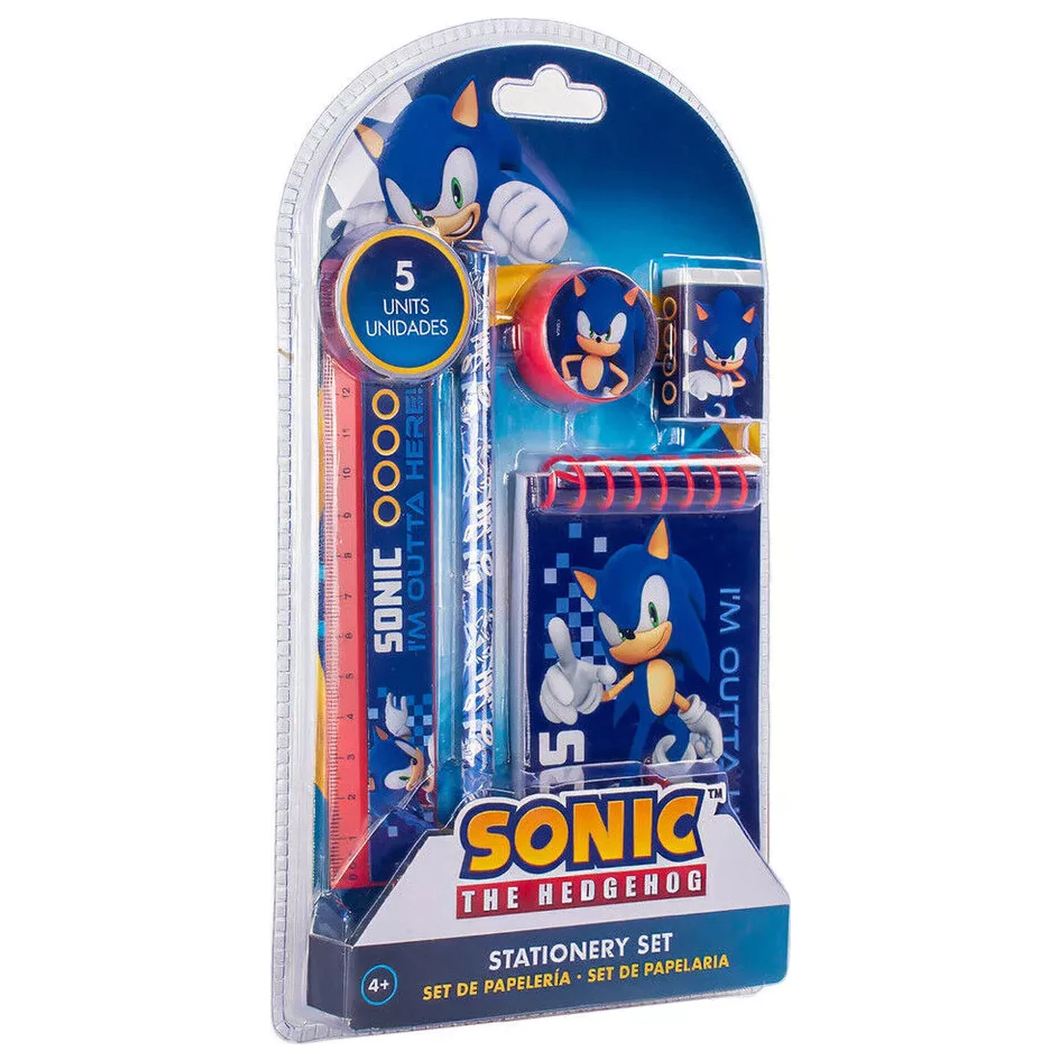Sonic Outta Here papírnická sada 5 kusů fotografii produktu