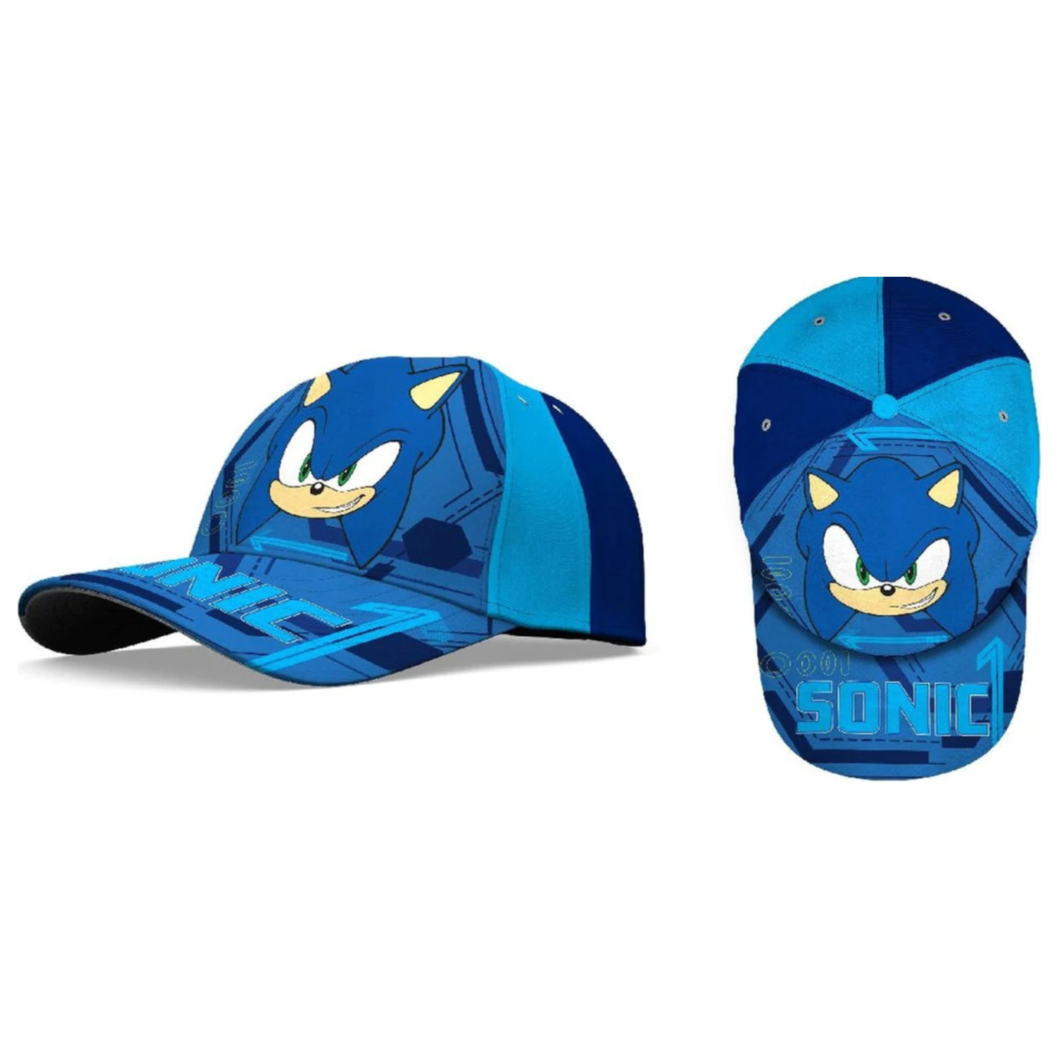 Sonic Prime modrá dětská baseballová čepice 52 cm fotografii produktu