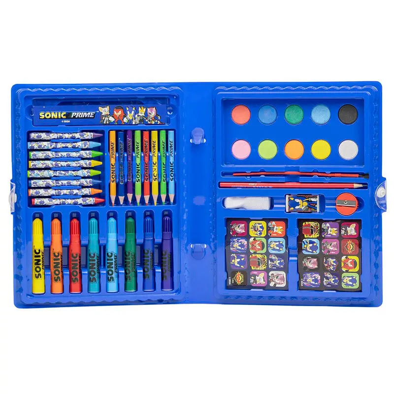Sonic Prime Colouring psací a výtvarná sada fotografii produktu