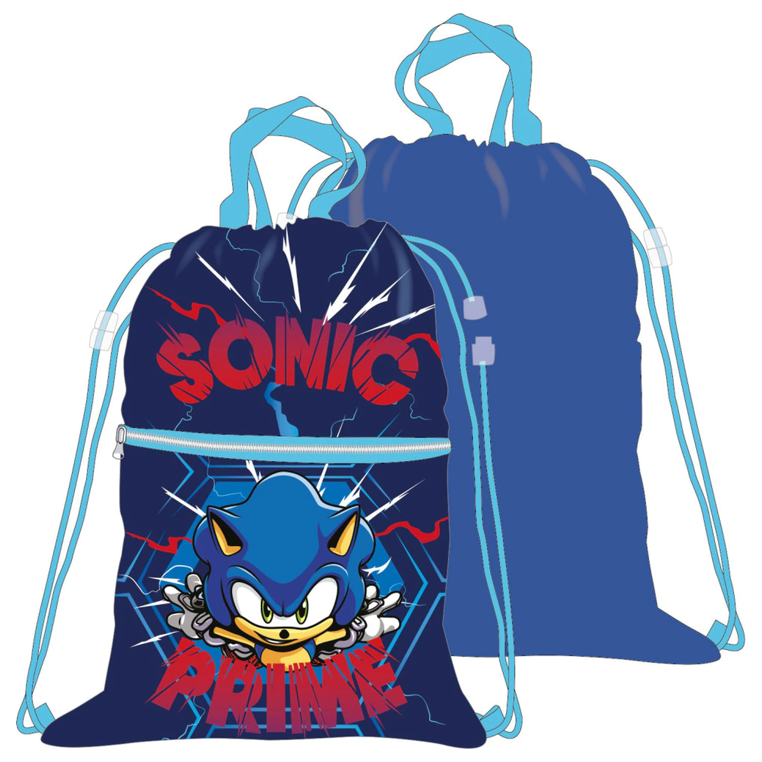 Sonic Prime Deluxe Sportovní taška, Cestovní taška 45 cm fotografii produktu