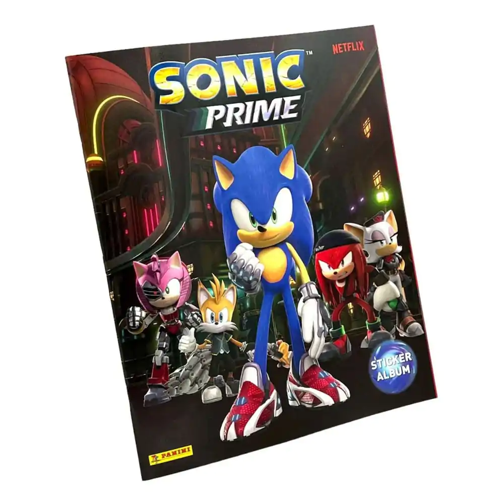 Sonic Prime album na samolepky *Německá verze* fotografii produktu