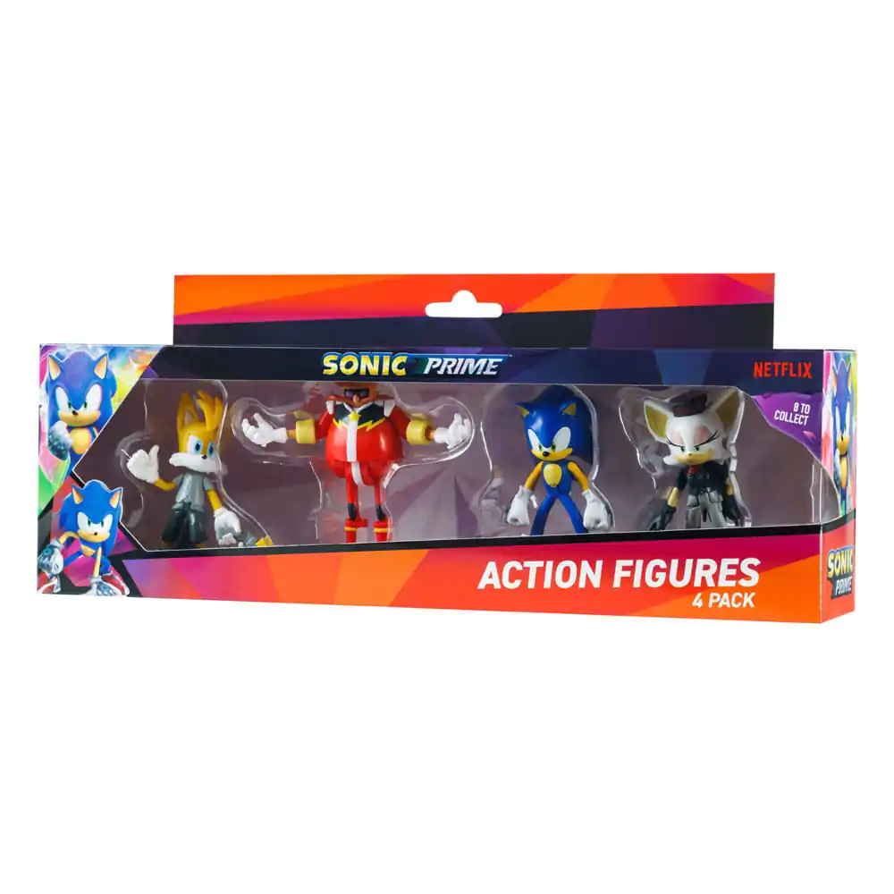 Sonic Prime akční figurka 4-Pack S1 7 cm fotografii produktu