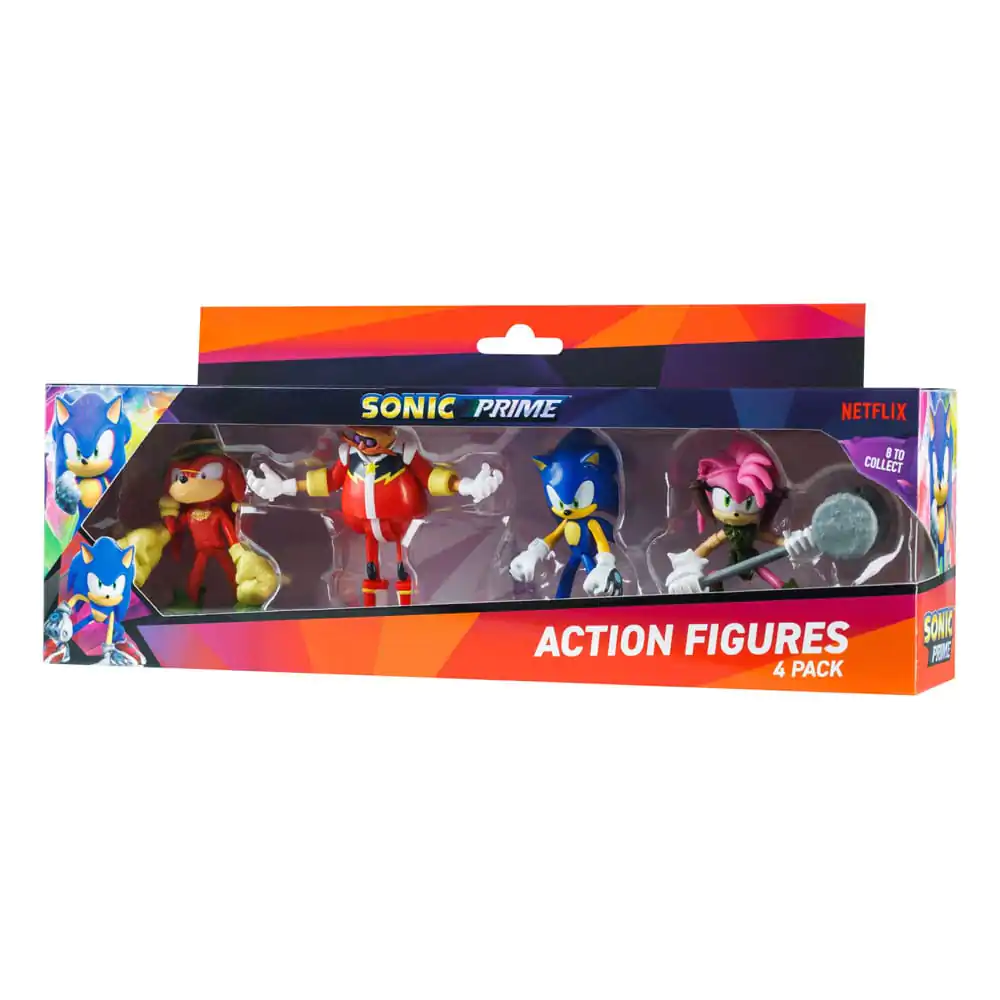 Sonic Prime akční figurka 4-Pack S1 7 cm fotografii produktu