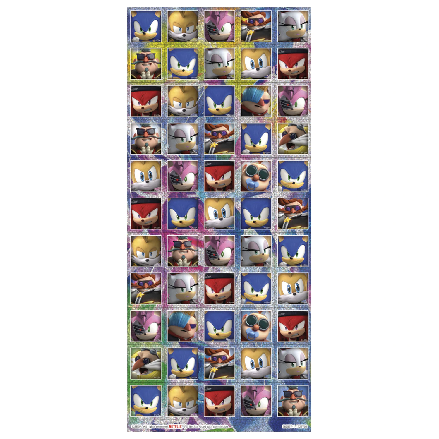 Sonic Prime Super Sada samolepek s hračkou fotografii produktu