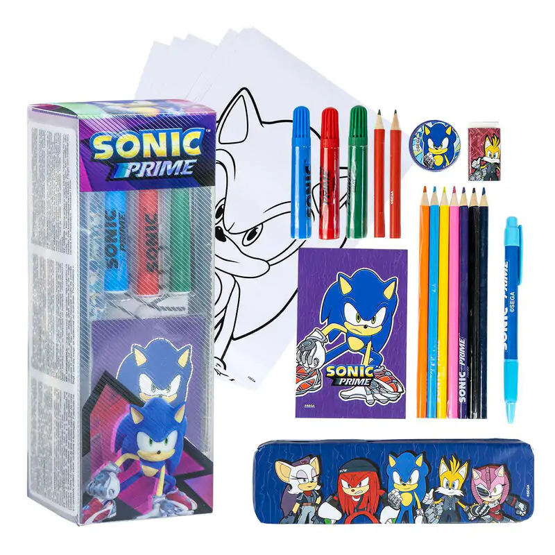 Sonic Prime sada psacích potřeb na vybarvování fotografii produktu