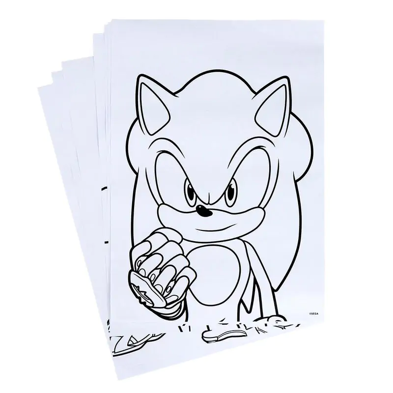 Sonic Prime sada psacích potřeb na vybarvování fotografii produktu