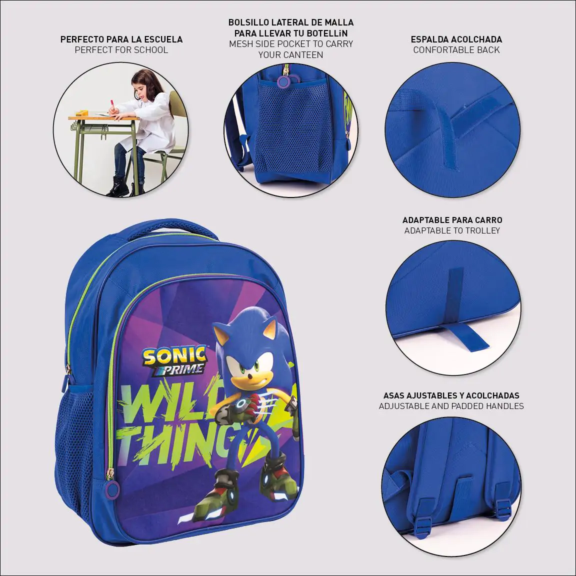 Batoh Sonic Prime 41 cm fotografii produktu