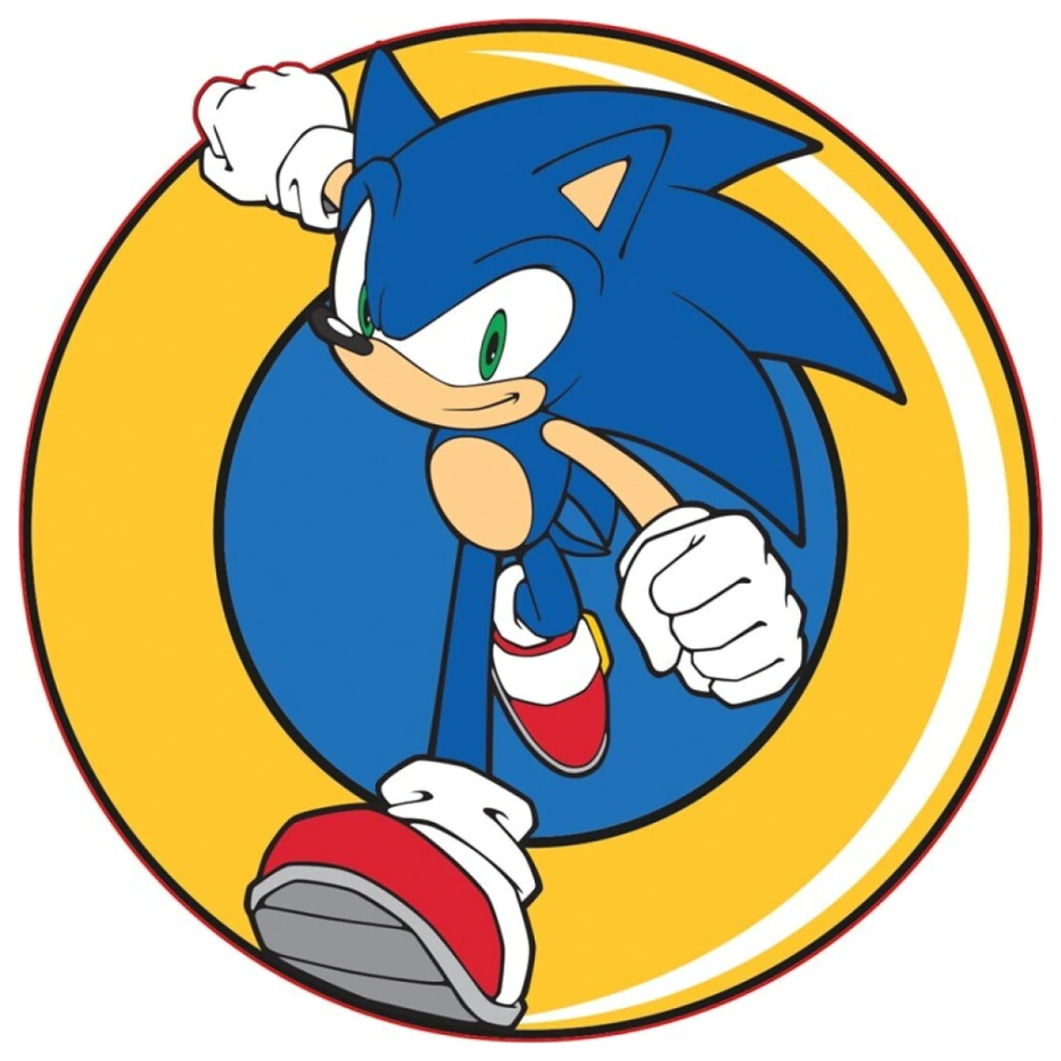 Sonic prsten ve tvaru polštáře, dekorativní polštář fotografii produktu