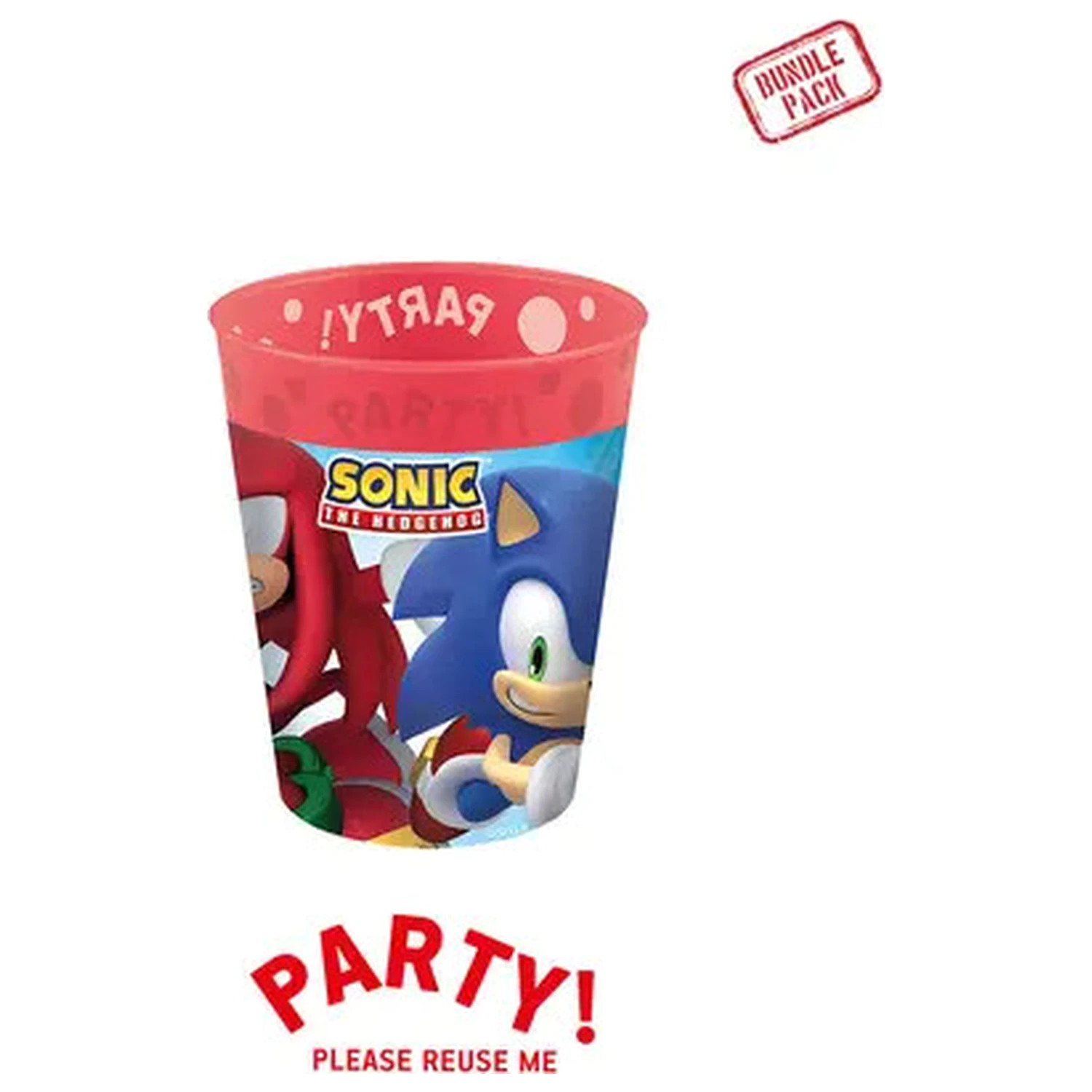 Sonic the Hedgehog Sega micro prémiový plastový hrnek sada 4 kusy 250 ml fotografii produktu