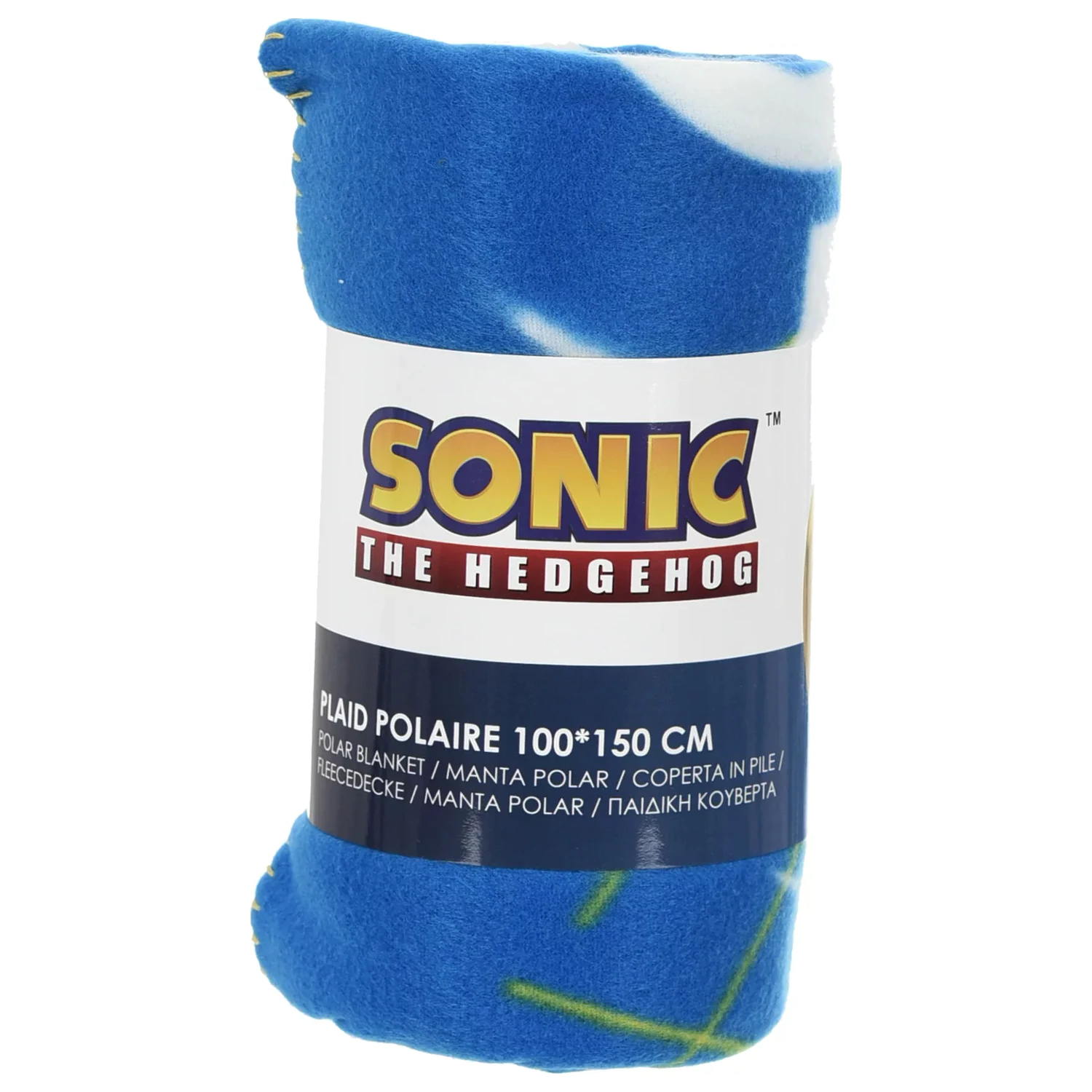 Sonic Speed flísová deka 100x150cm fotografii produktu