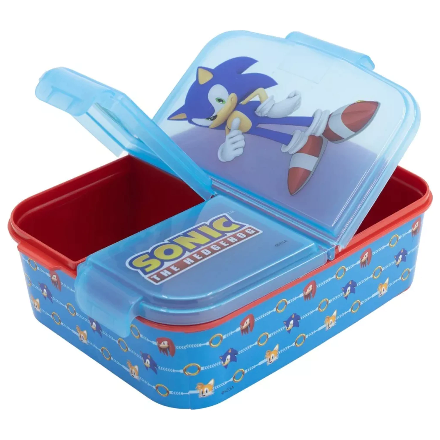 Sonic Speed Vícekomorový obědový box, Box na sendviče fotografii produktu