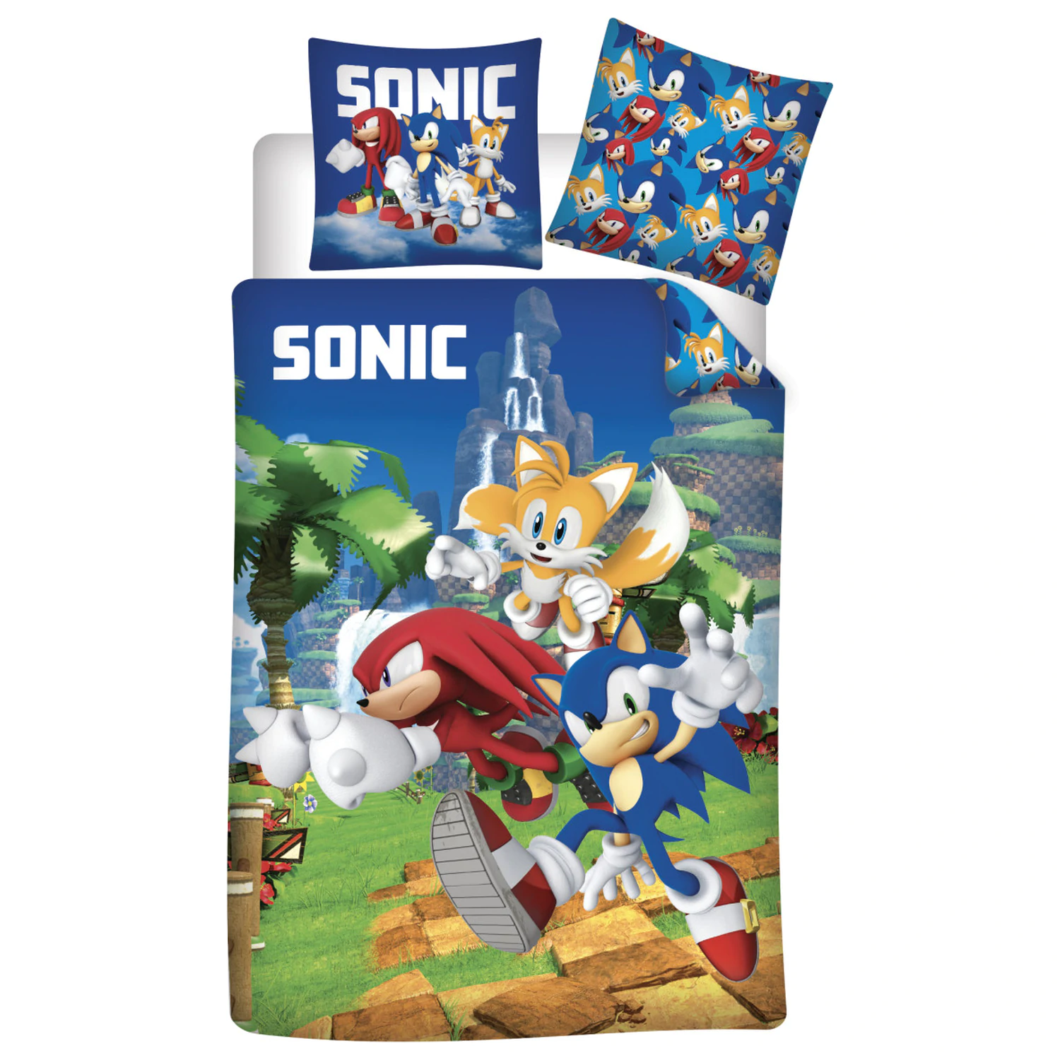 Sonic Speedy Dreams povlak na přikrývku fotografii produktu