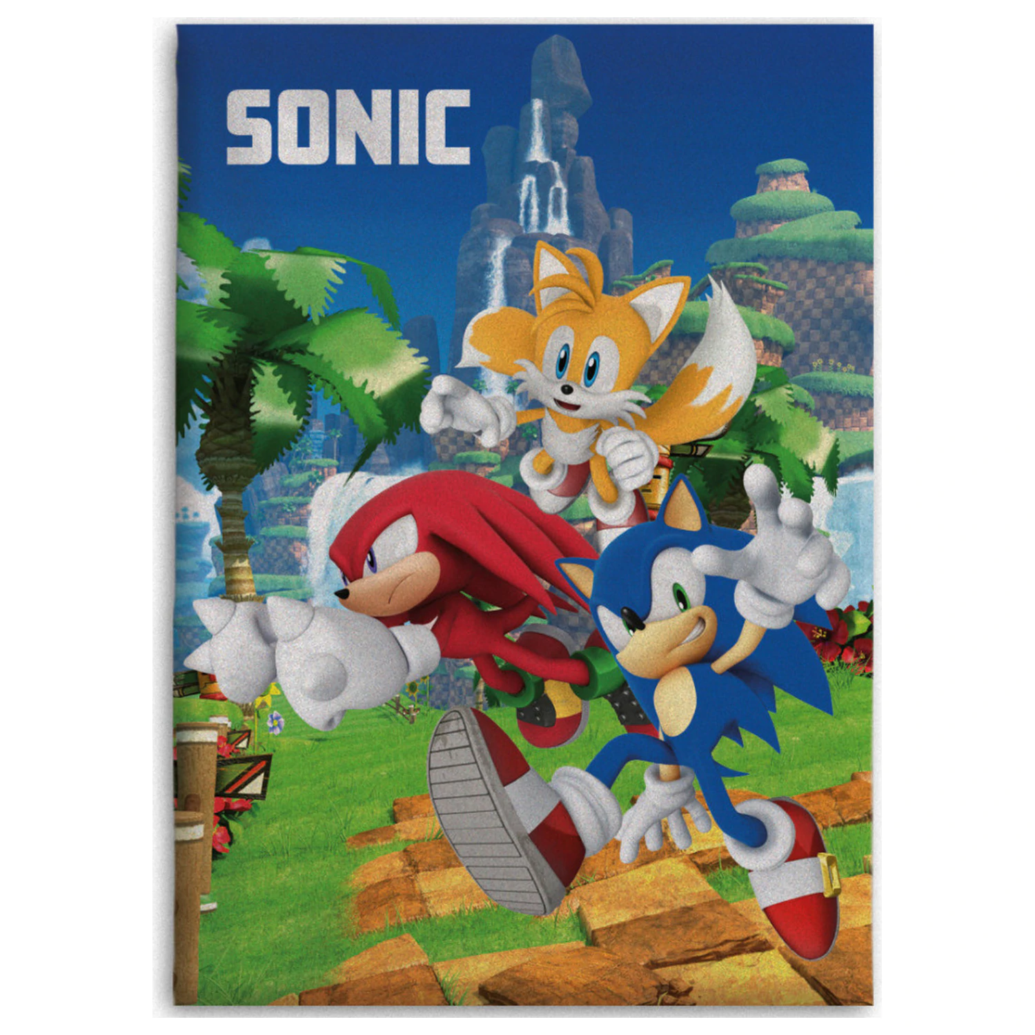 Sonic Speedy Dreams fleecová deka fotografii produktu