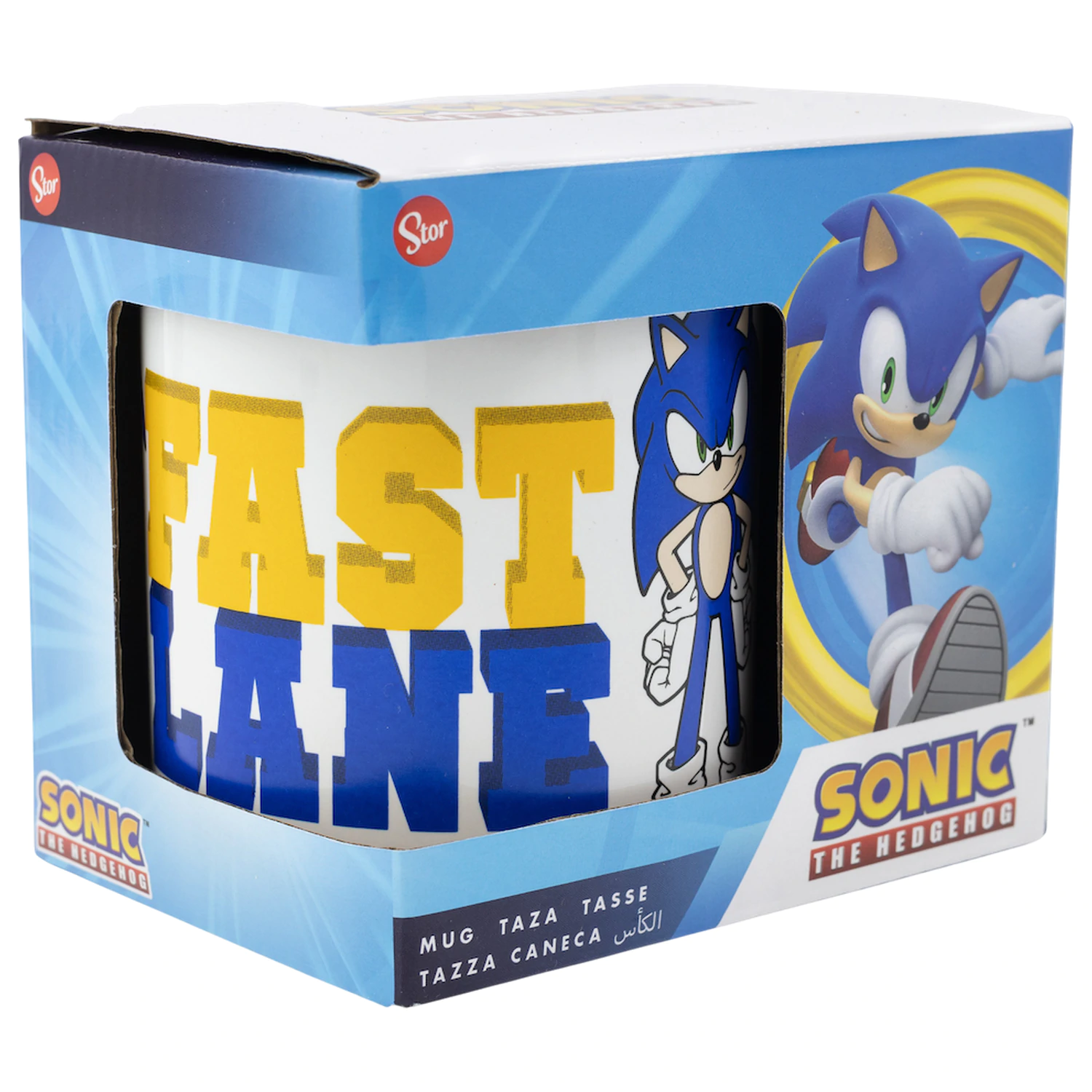 Sonic The Fat Lane keramický hrnek 325 ml fotografii produktu