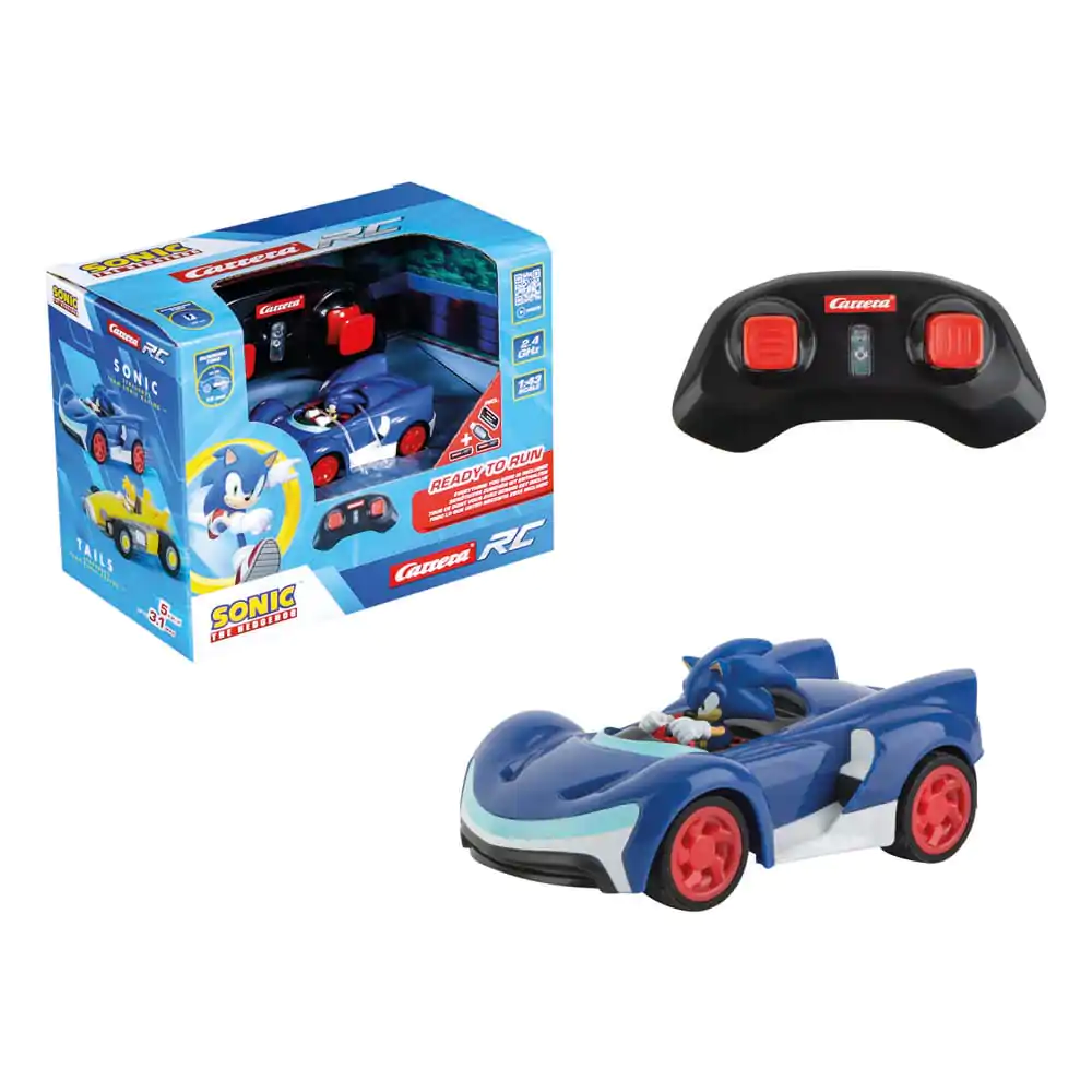 Sonic the Hedgehog RC auto na dálkové ovládání 1/43 2.4GHz Mini Sonic fotografii produktu