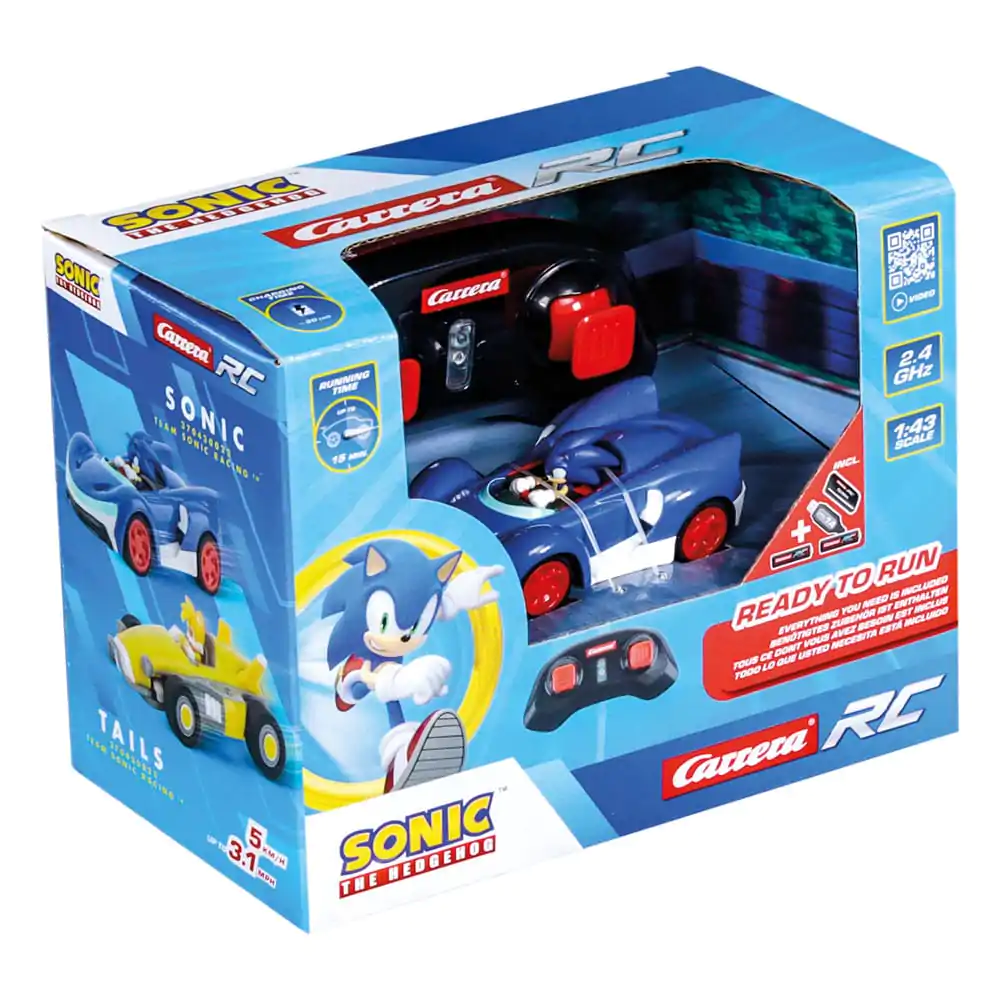 Sonic the Hedgehog RC auto na dálkové ovládání 1/43 2.4GHz Mini Sonic fotografii produktu