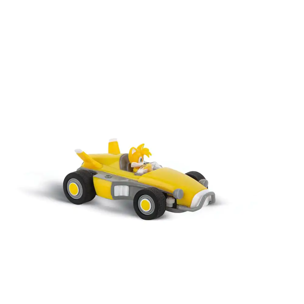 Sonic the Hedgehog RC auto na dálkové ovládání 1/43 2.4GHz Mini Tails fotografii produktu