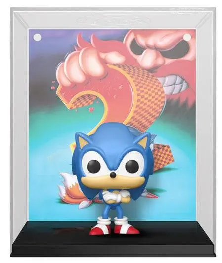 Sonic the Hedgehog 2 POP! Game Cover vinylová figurka Sonic heo Exclusive 9 cm fotografii produktu