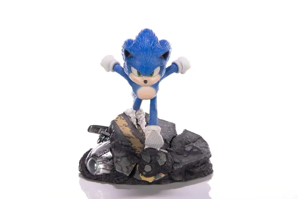 Sonic the Hedgehog 2 Statue Sonic Standoff 26 cm Soška fotografii produktu