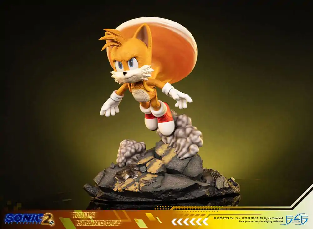 Sonic the Hedgehog 2 Statue Tails Standoff 32 cm fotografii produktu