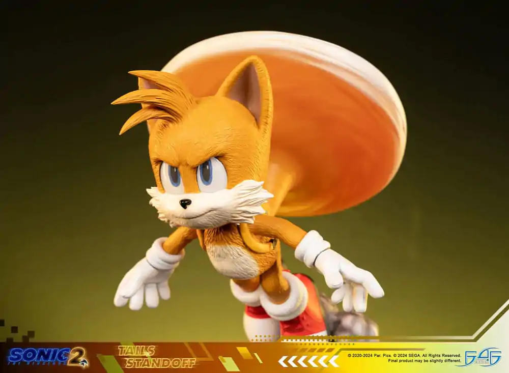Sonic the Hedgehog 2 Statue Tails Standoff 32 cm fotografii produktu