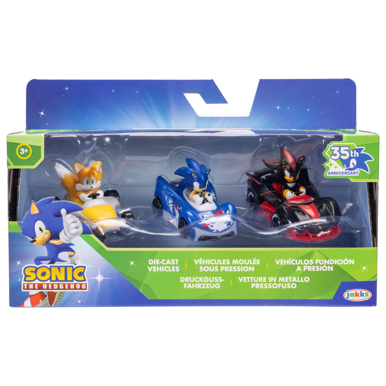 Sonic The Hedgehog balení 3 vozidel fotografii produktu
