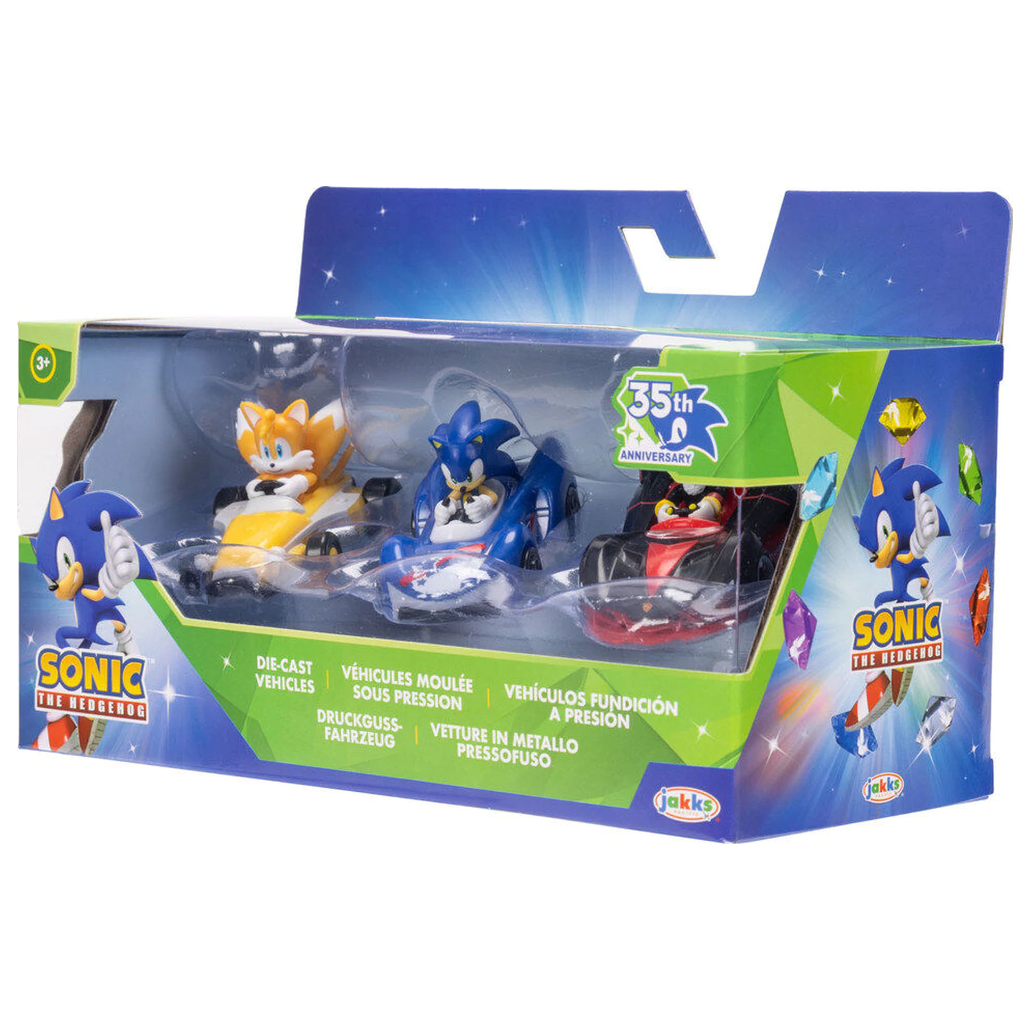 Sonic The Hedgehog balení 3 vozidel fotografii produktu