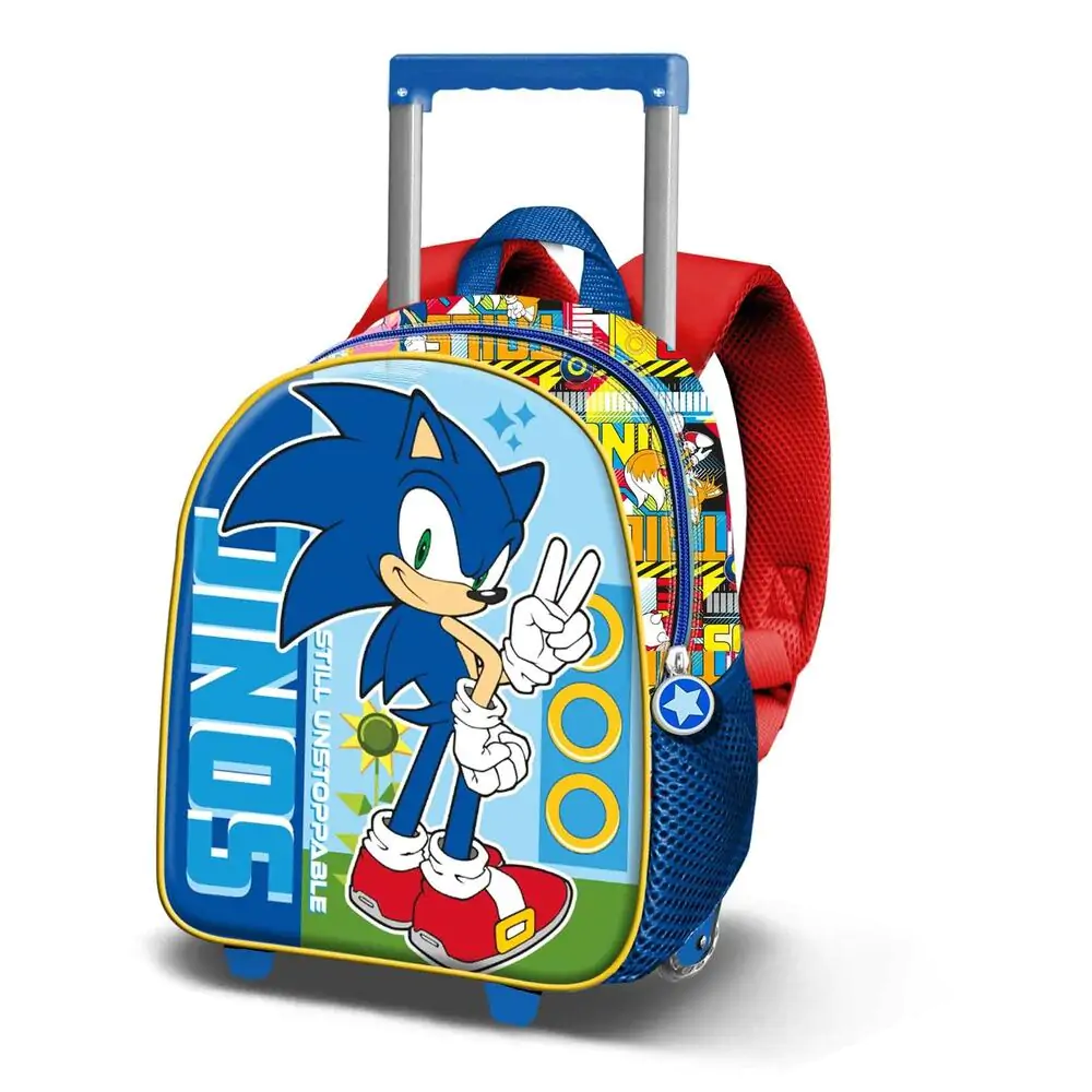 Sonic The Hedgehog 3D trolley 34cm fotografii produktu