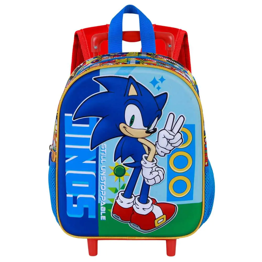 Sonic The Hedgehog 3D trolley 34cm fotografii produktu