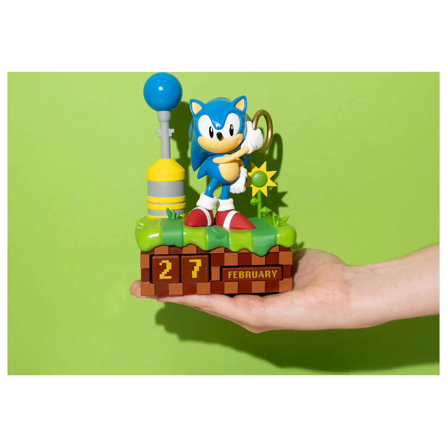3D věčný kalendář Sonic the Hedgehog fotografii produktu