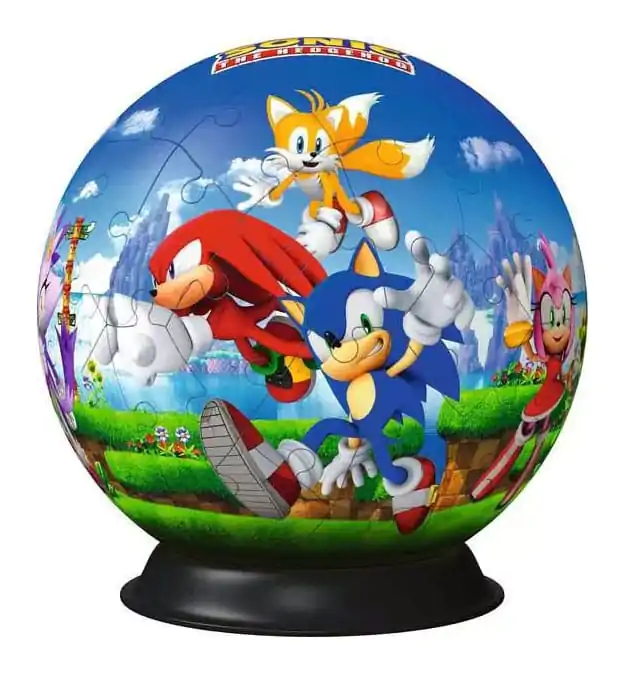 Sonic - The Hedgehog 3D Puzzle Postavičky Puzzle Koule (72 dílků) fotografii produktu