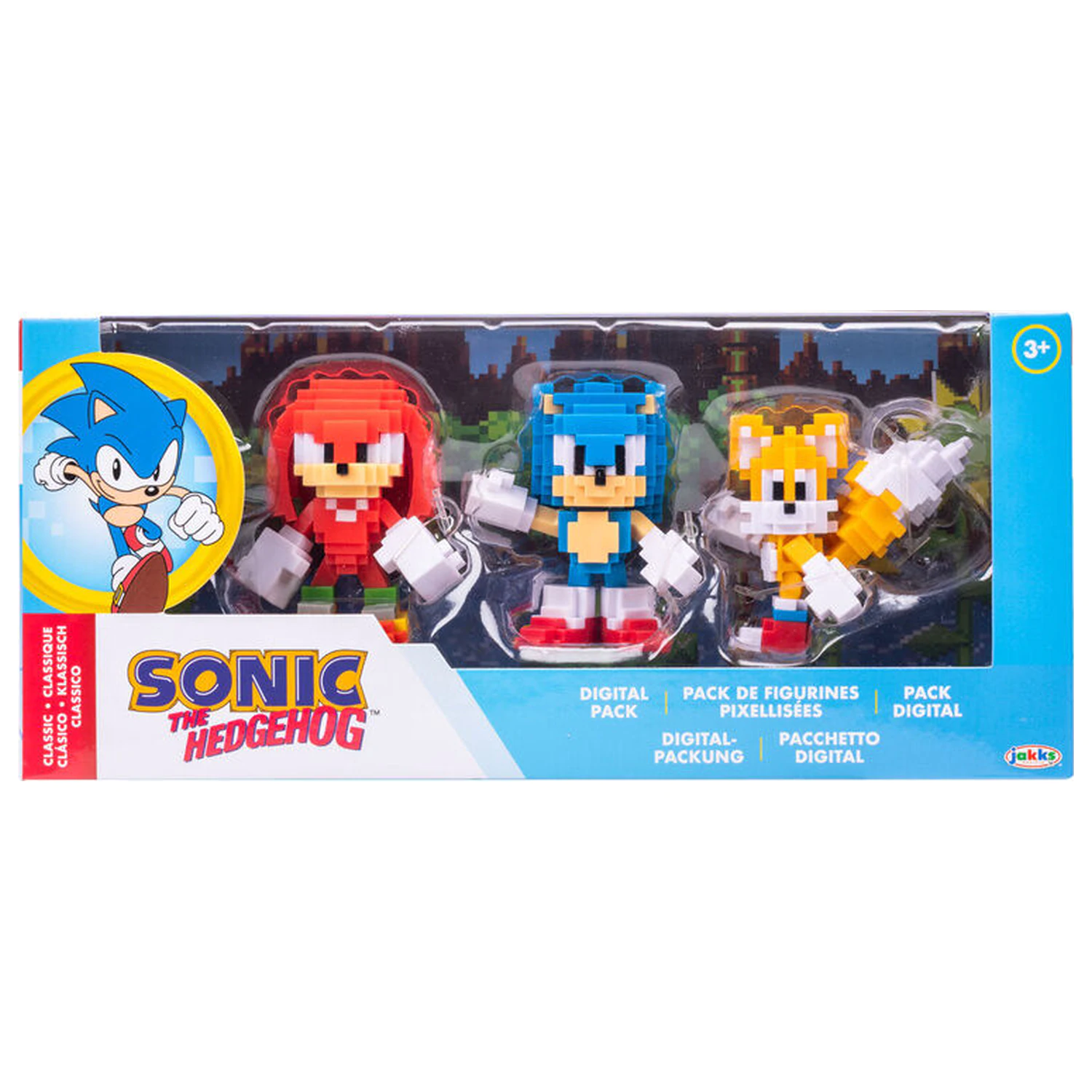Sonic The Hedgehog balení 3 figurek 6cm fotografii produktu
