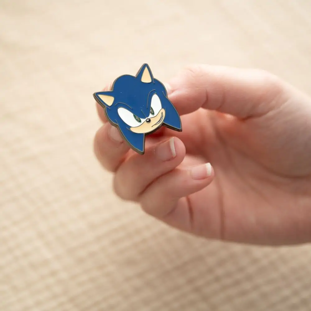 Sonic The Hedgehog 4dílná sada odznaků fotografii produktu