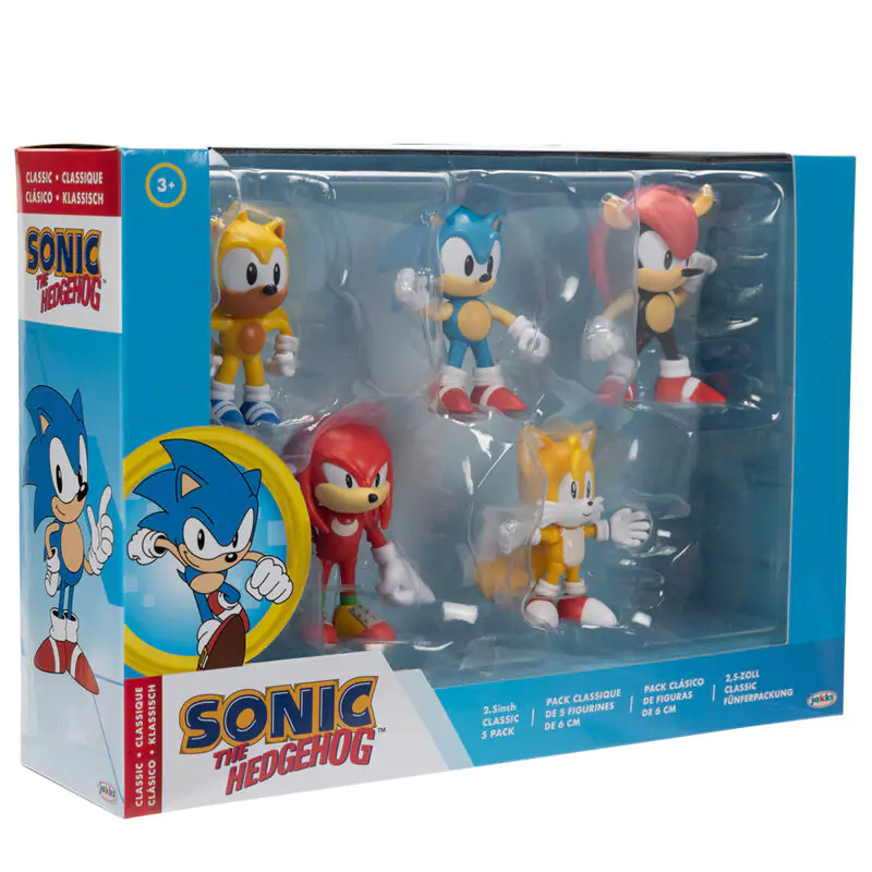 Sonic the Hedgehog balení 5 figurek 6 cm fotografii produktu