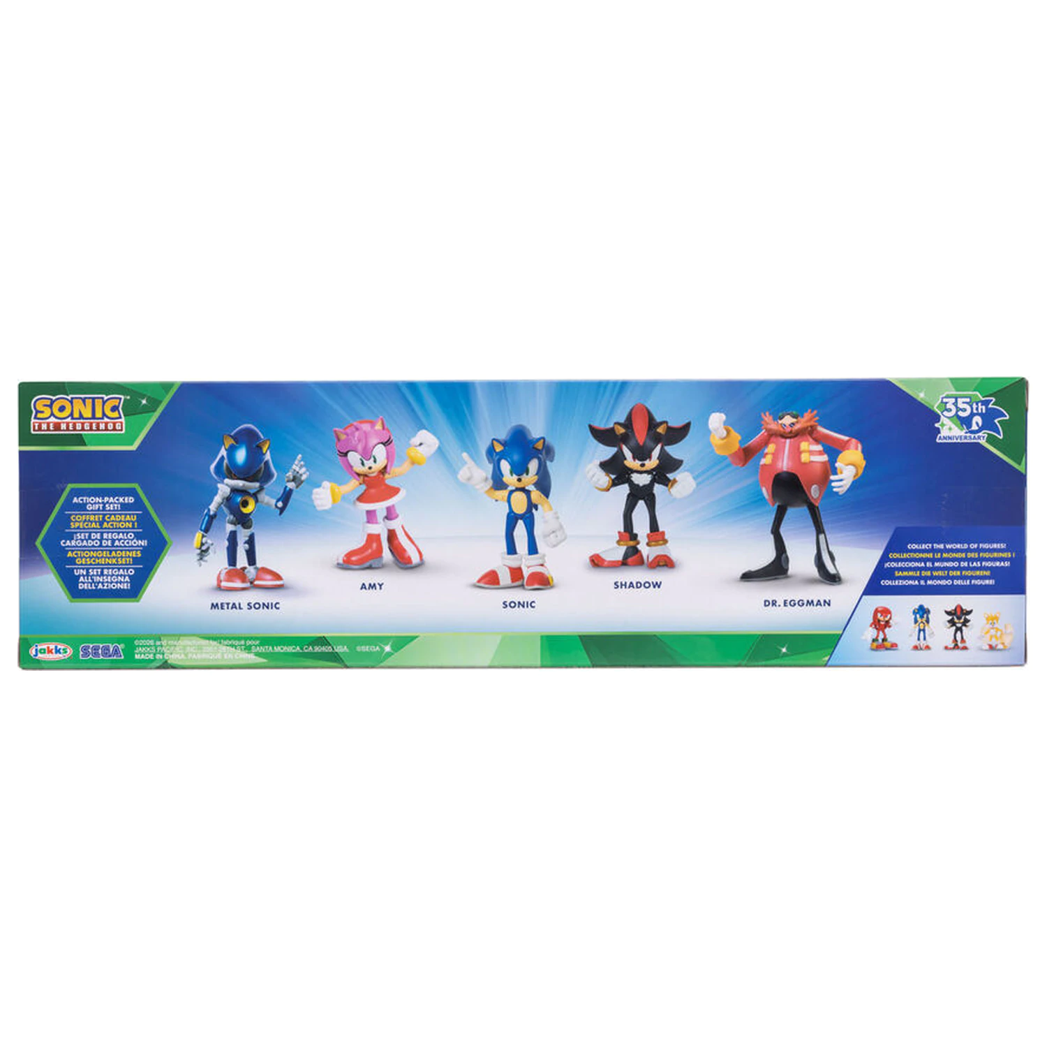 Sonic The Hedgehog balení 5 figurek 6cm fotografii produktu