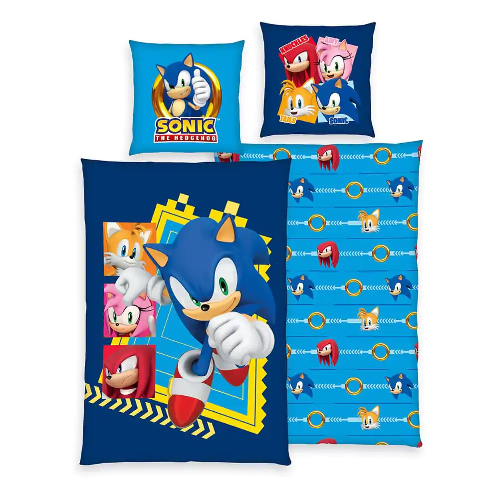 Sonic - The Hedgehog ložní prádlo 135 x 200 cm fotografii produktu