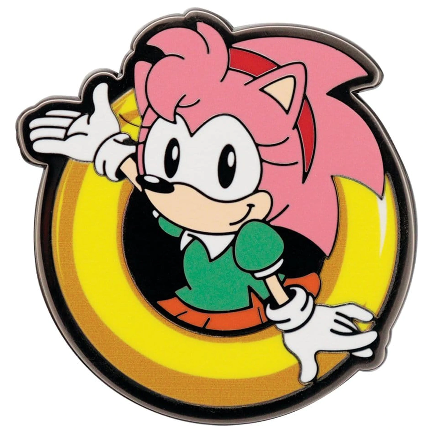 Sonic The Hedgehog odznáček Amy fotografii produktu