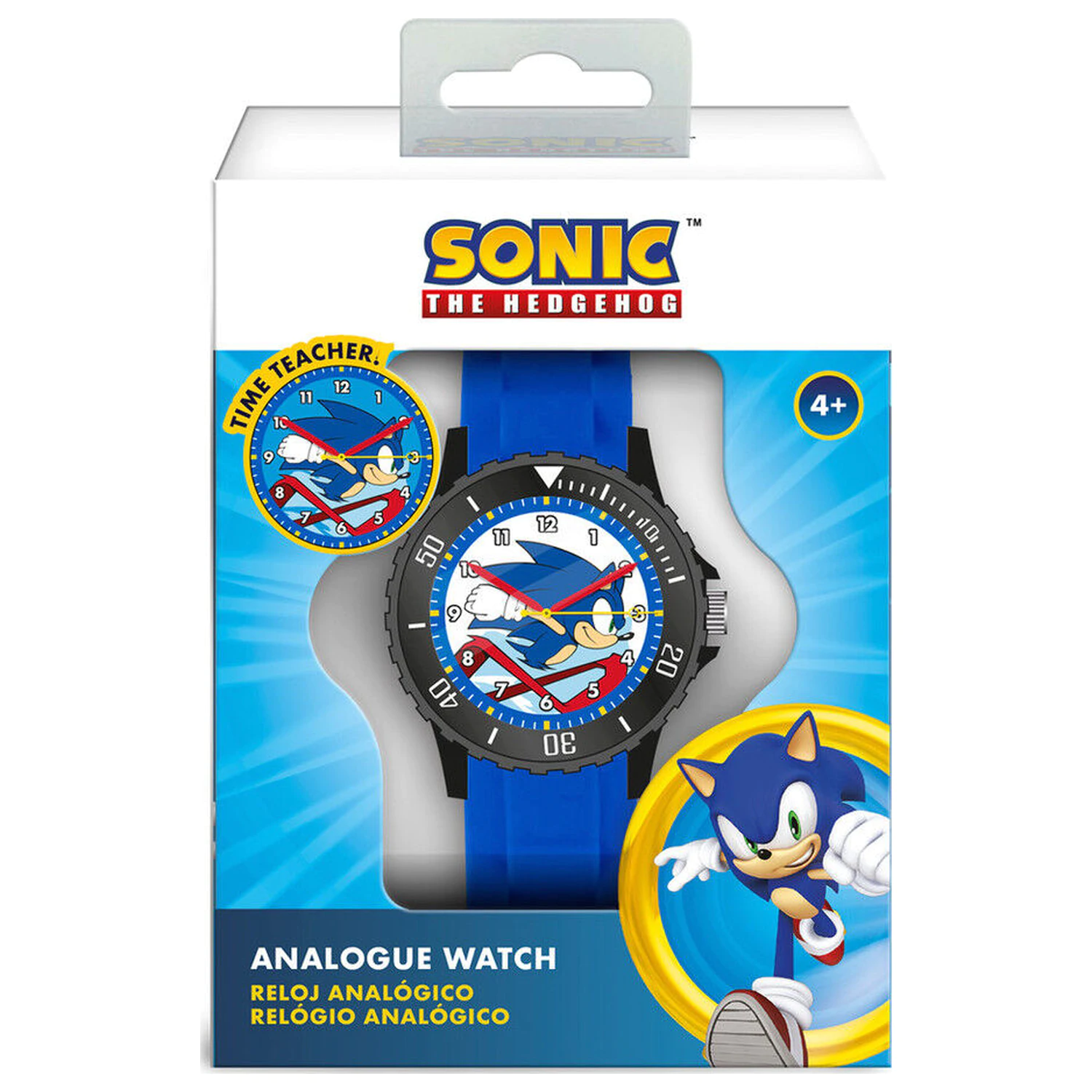 Sonic the Hedgehog analogové hodinky fotografii produktu