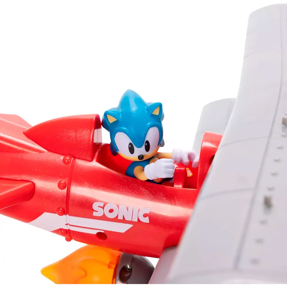 Sonic - The Hedgehog Mini Figurka Hrací set dvouplošník 6 cm fotografii produktu