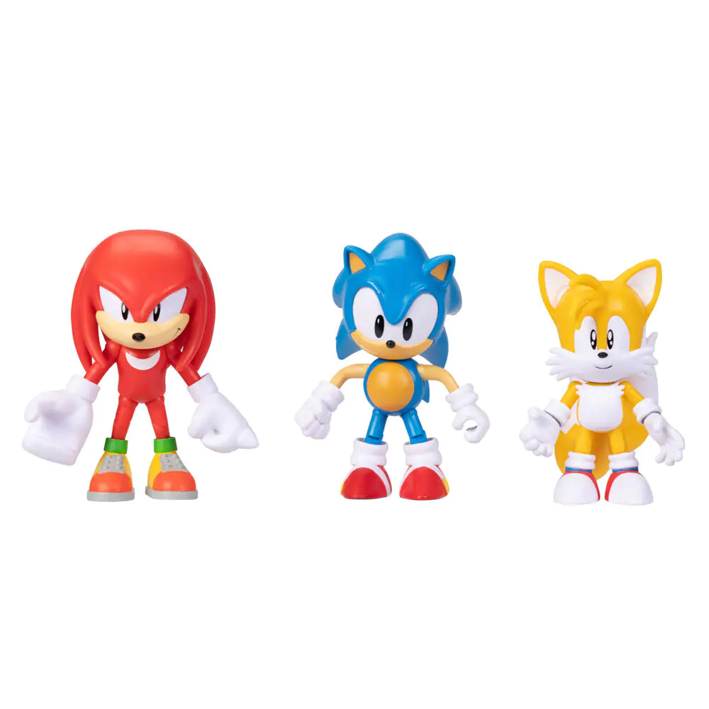 Sonic the Hedgehog Classic balení 3 figurky 10 cm fotografii produktu