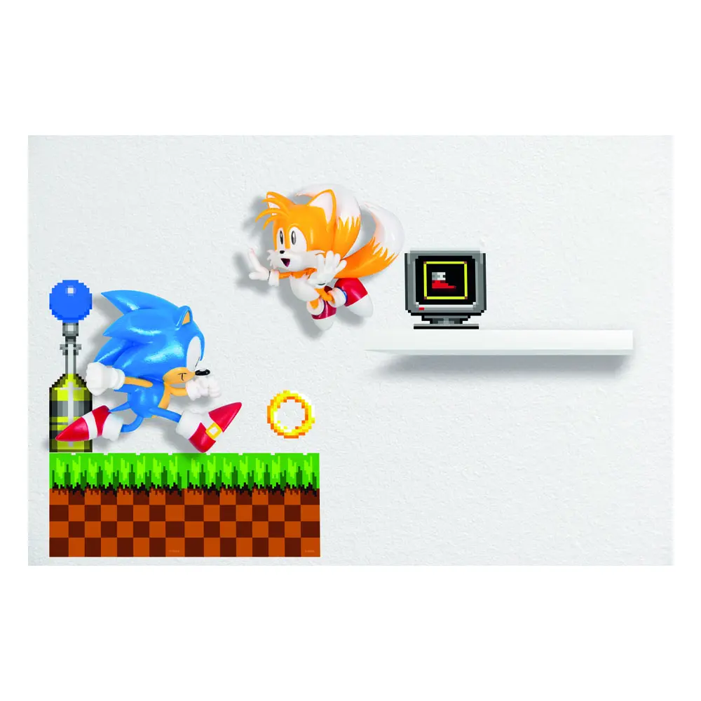 Sonic the Hedgehog Comic On´s Wall decoration Sonic a Miles "Tails" Prower - nástěnná dekorace fotografii produktu
