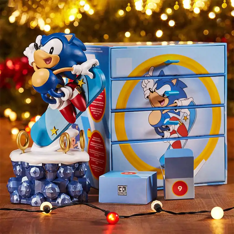 Sonic - The Hedgehog Odpočítávací Charakter Adventní Kalendář Modelová Sada Sonic fotografii produktu