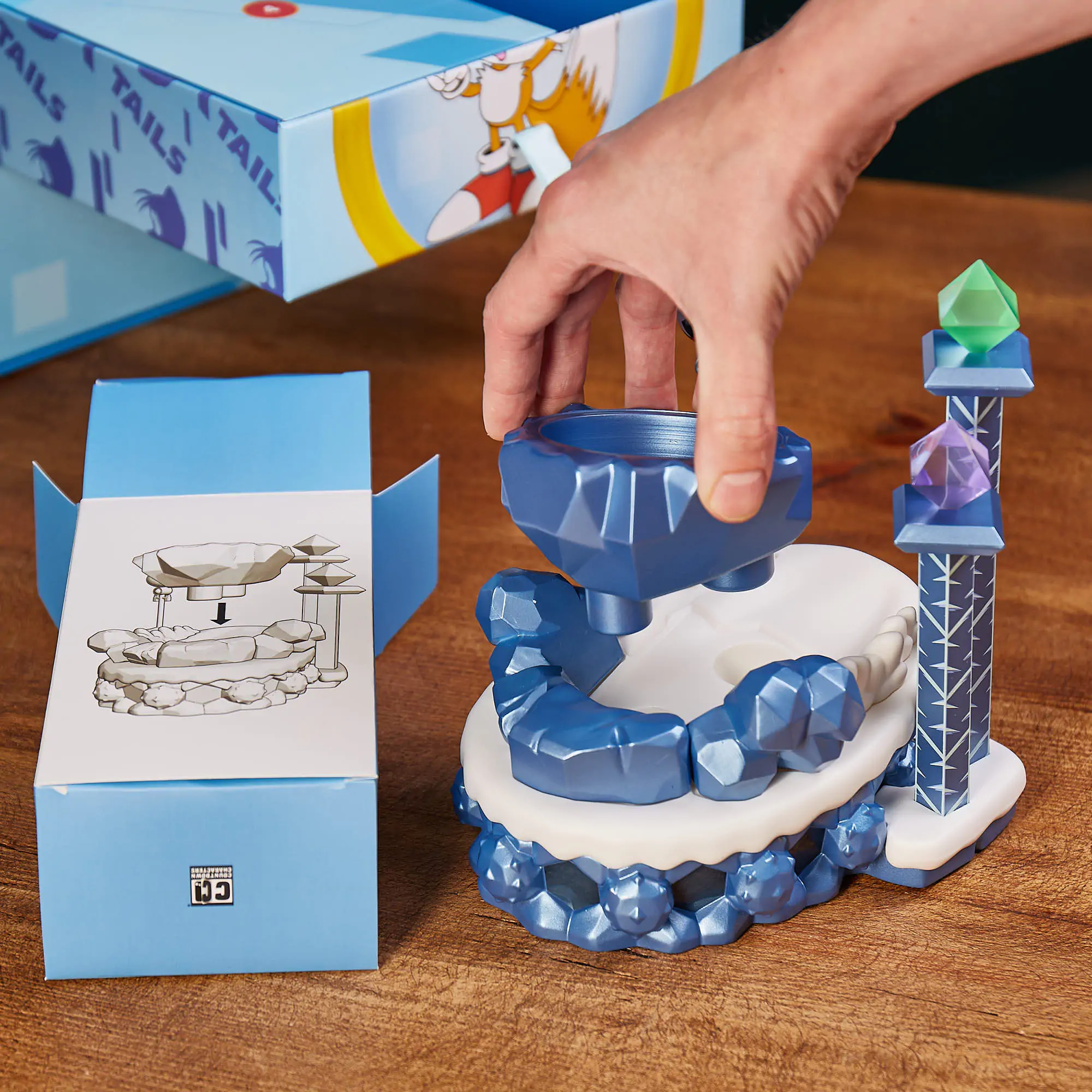 Sonic - The Hedgehog odpočítávací postava adventní kalendář Model Kit Tails fotografii produktu