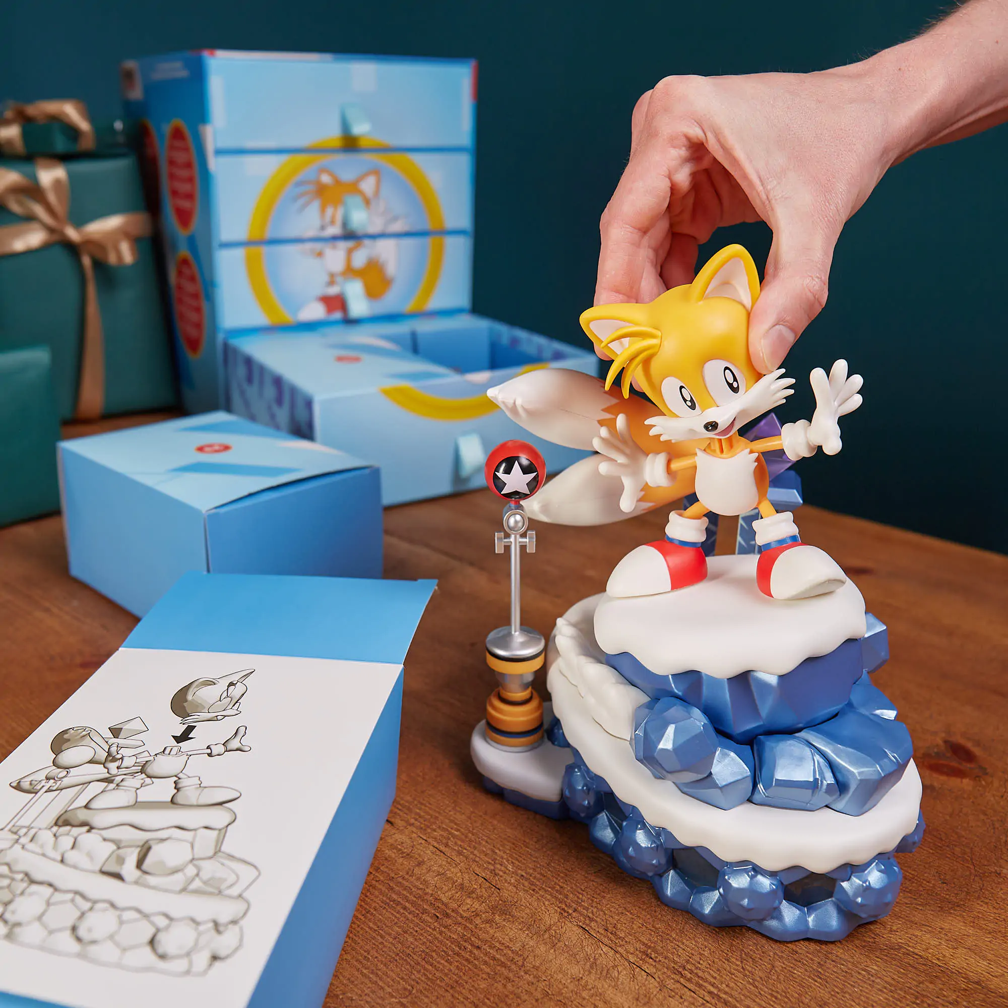 Sonic - The Hedgehog odpočítávací postava adventní kalendář Model Kit Tails fotografii produktu