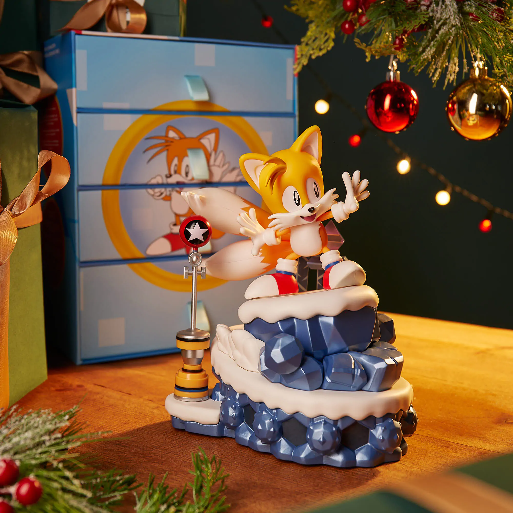 Sonic - The Hedgehog odpočítávací postava adventní kalendář Model Kit Tails fotografii produktu