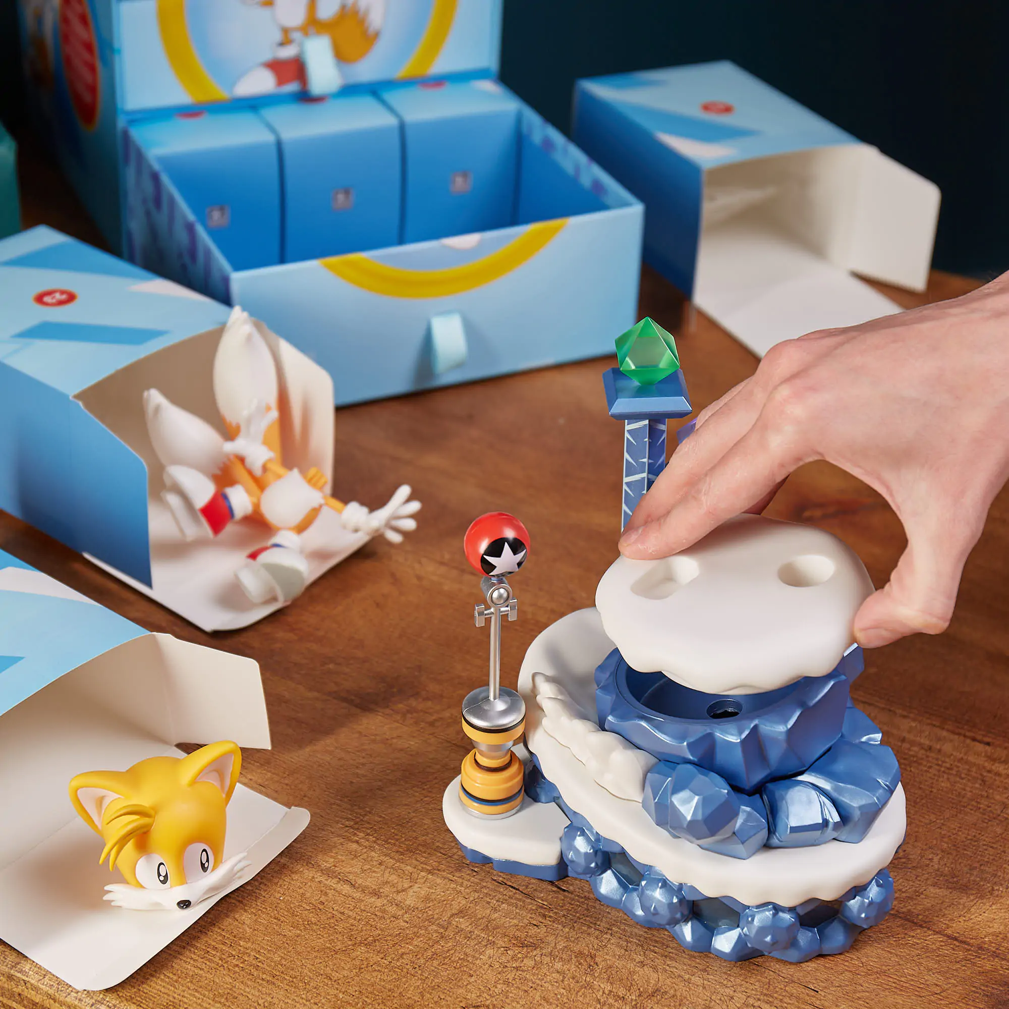 Sonic - The Hedgehog odpočítávací postava adventní kalendář Model Kit Tails fotografii produktu