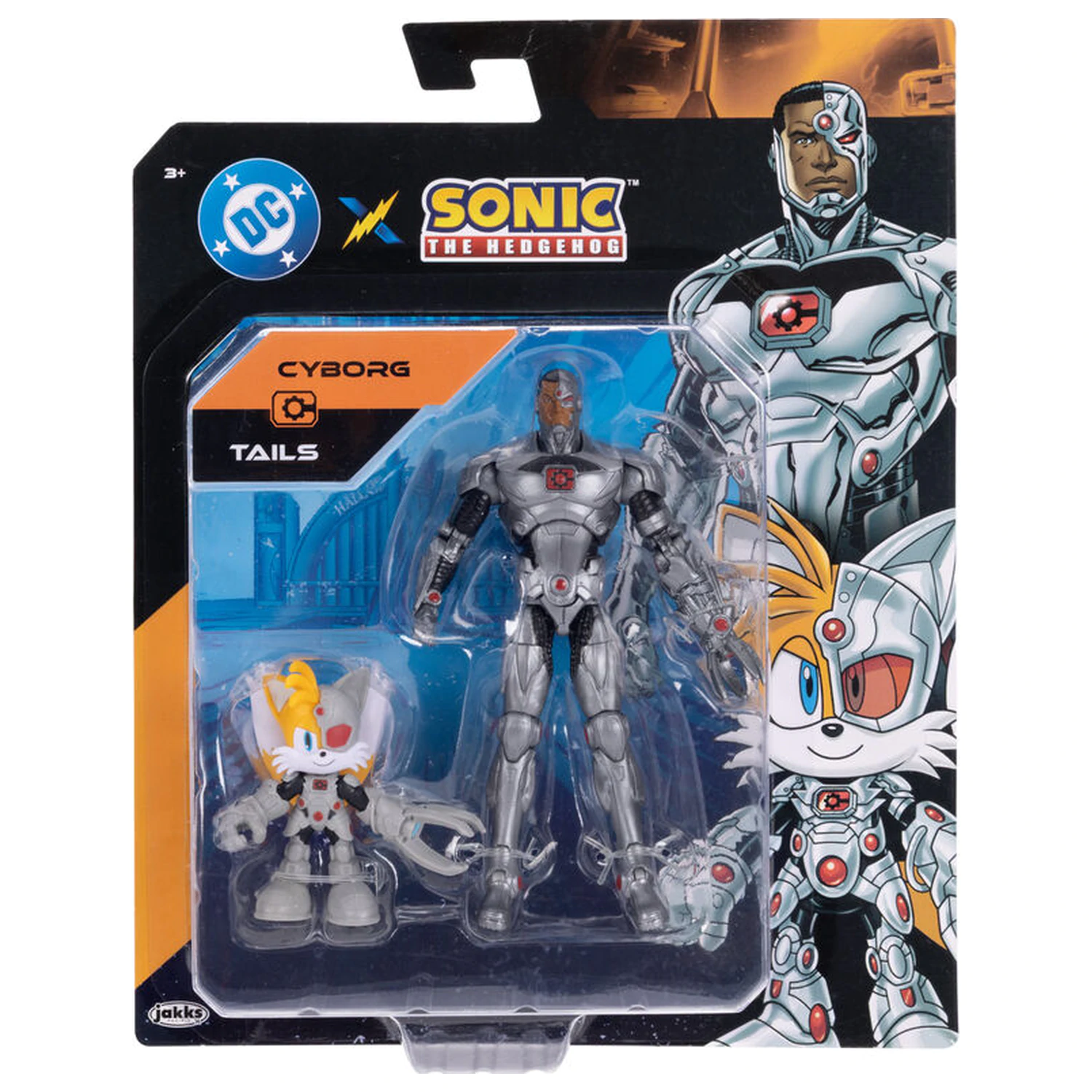 Sonic The Hedgehog Cyborg & Tails balení 2 figurek fotografii produktu