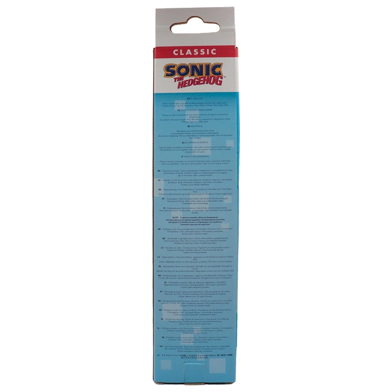 Sonic - The Hedgehog podložka na stůl a sada podtácků Dr. Eggman fotografii produktu
