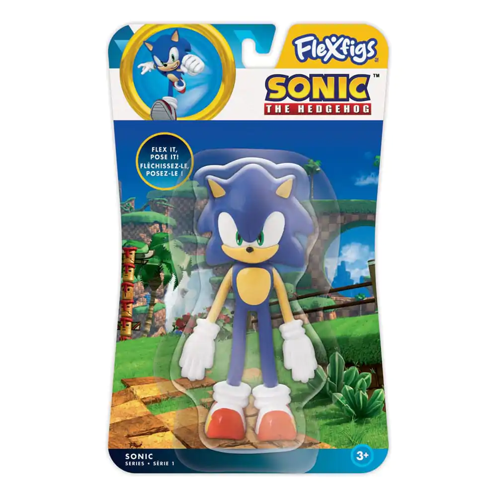 Sonic the Hedgehog FleXfigs Ohybatelná figurka Sonic fotografii produktu